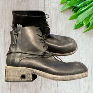 Stylish Black Combat & Moto Boots